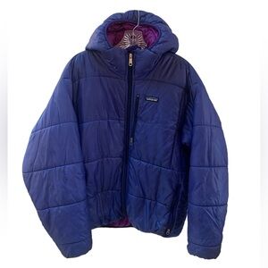 Patagonia Rare Vintage 1993 Das Parka Cobalt Blue Purple  Puffer Coat M